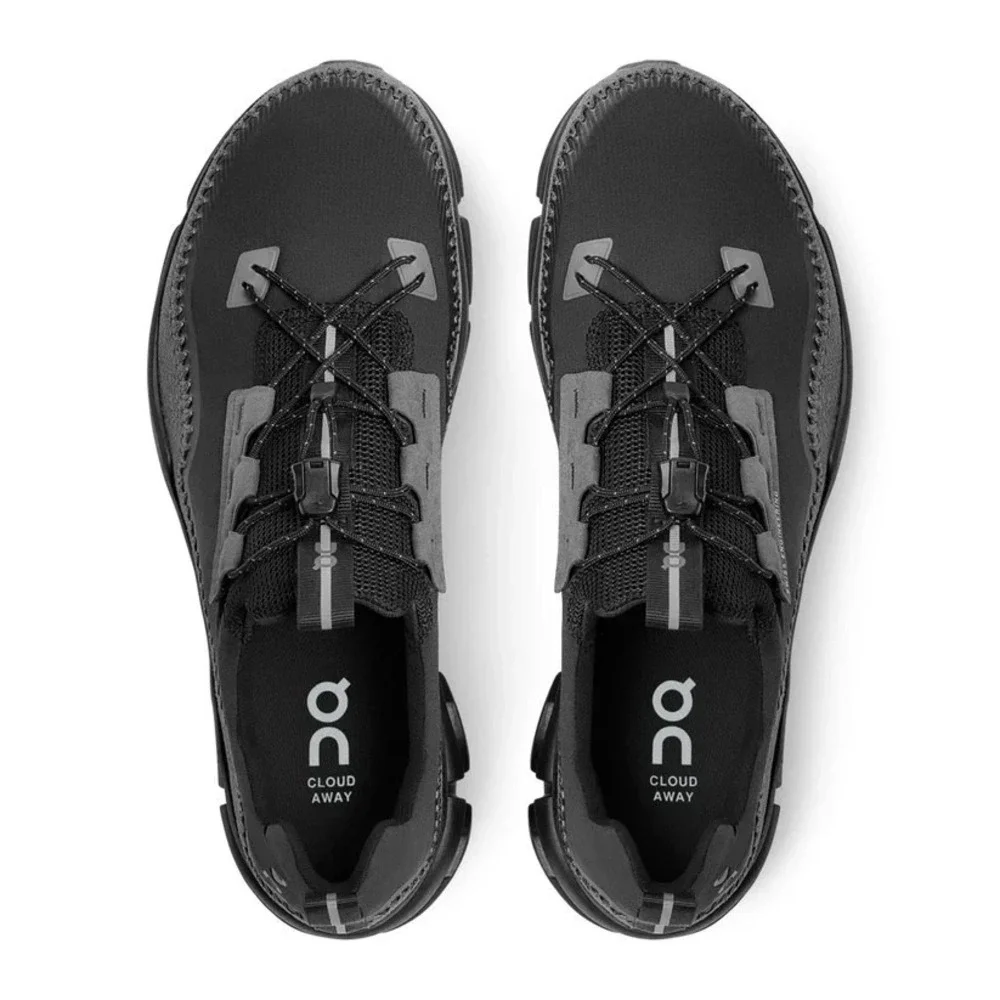 On Cloud Cloudaway Women's Size‎ 5 Running Shoes Sneakers Black/Rock - NEW_5